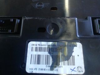 bontott MINI COUNTRYMAN Fűtéskapcsoló (digit klímás)