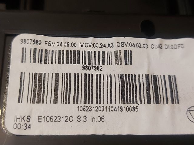 bontott MINI COUNTRYMAN Fűtéskapcsoló (manuális klímás)