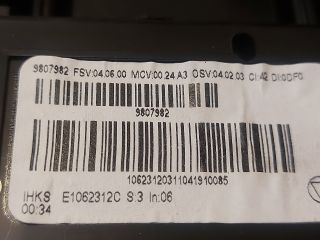 bontott MINI COUNTRYMAN Fűtéskapcsoló (manuális klímás)