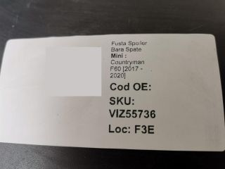 bontott MINI COUNTRYMAN Hátsó Lökhárító Alsó (Műanyag)