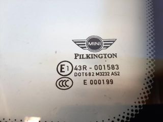 bontott MINI COUNTRYMAN Jobb C Oszlop Oldalablak Üveg
