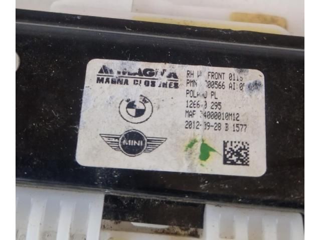 bontott MINI COUNTRYMAN Jobb első Ablakemelő Szerkezet (Elektromos)