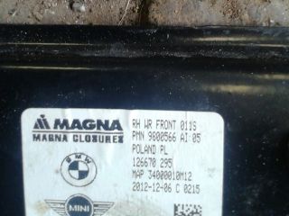 bontott MINI COUNTRYMAN Jobb első Ablakemelő Szerkezet (Elektromos)