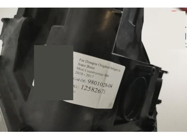 bontott MINI COUNTRYMAN Jobb Fényszóró