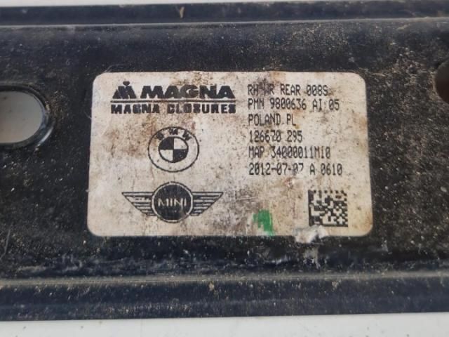 bontott MINI COUNTRYMAN Jobb hátsó Ablakemelő Szerkezet (Elektromos)