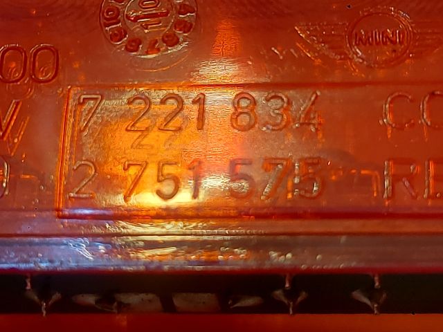 bontott MINI COUNTRYMAN Pótféklámpa