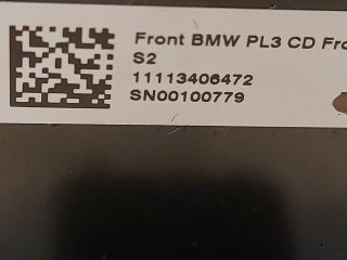 bontott MINI COUNTRYMAN Rádió / CD