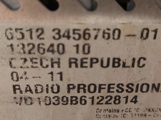 bontott MINI COUNTRYMAN Rádió / CD