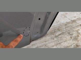 bontott MINI HATCHBACK Bal hátsó Ajtó (Üres lemez)