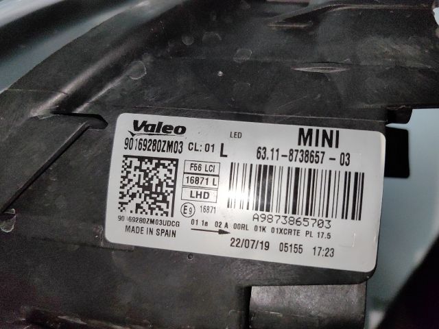 bontott MINI HATCHBACK Bal Ledes Fényszóró