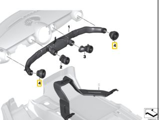 bontott MINI HATCHBACK Bal Szellőző