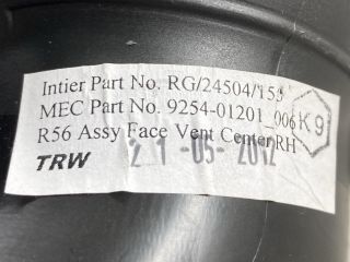 bontott MINI HATCHBACK Bal Szellőző