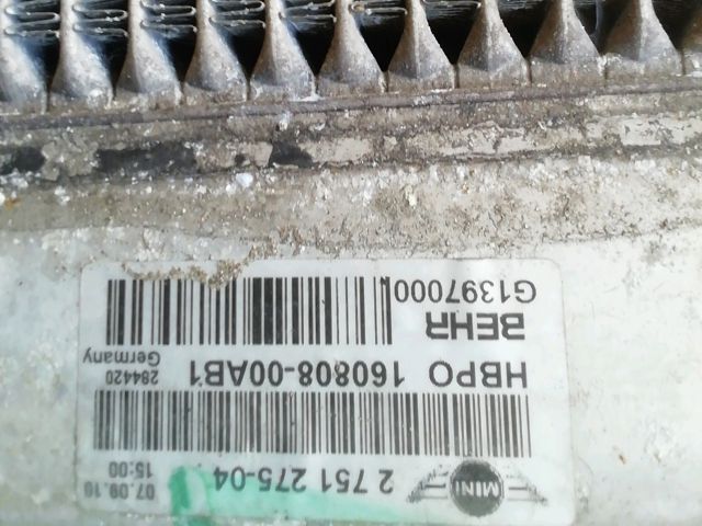 bontott MINI HATCHBACK Vízhűtő Radiátor (Klímás)