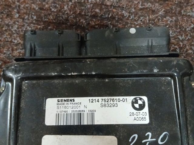 bontott MINI HATCHBACK Motorvezérlő