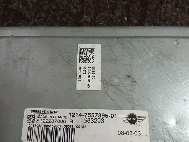 bontott MINI HATCHBACK Motorvezérlő