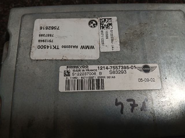 bontott MINI HATCHBACK Motorvezérlő