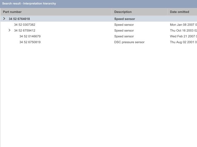 bontott MINI HATCHBACK Sebesség Jeladó