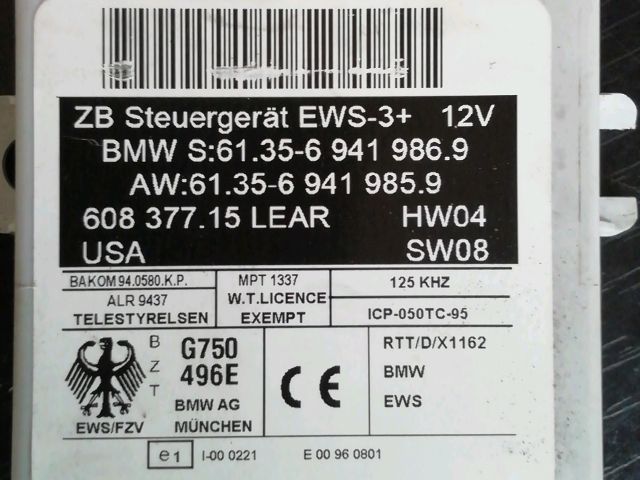 bontott MINI HATCHBACK Immobilizer Elektronika