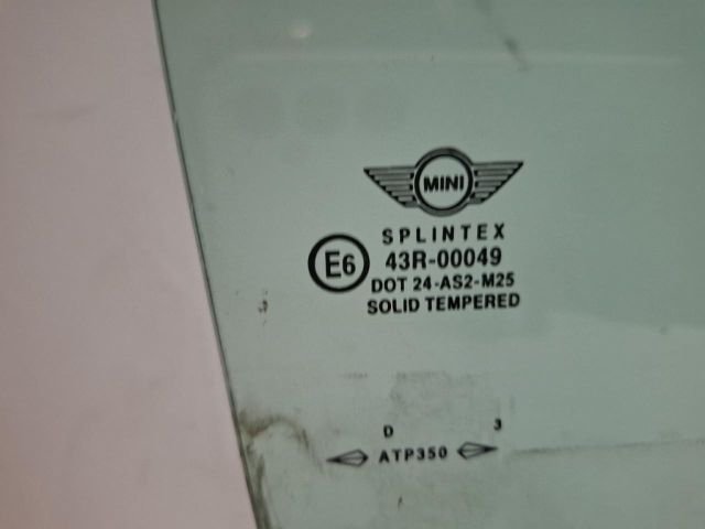 bontott MINI HATCHBACK Jobb első Ablak