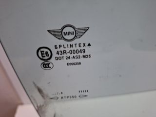 bontott MINI HATCHBACK Jobb első Ablak