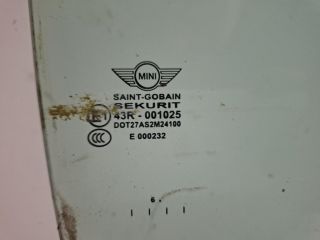 bontott MINI HATCHBACK Jobb első Ablak