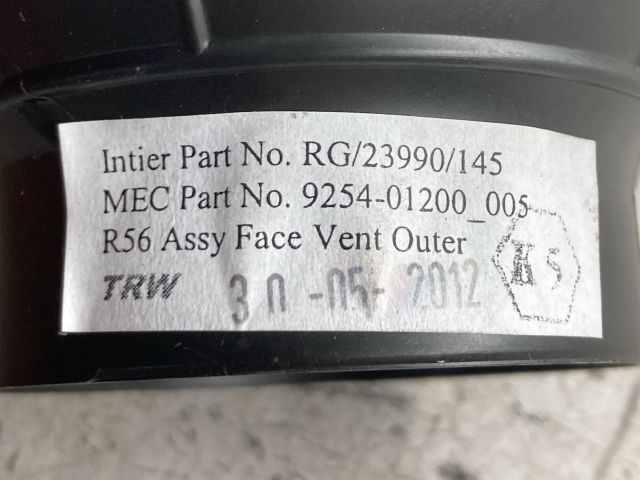 bontott MINI HATCHBACK Jobb Szellőző