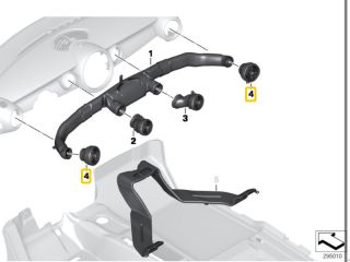 bontott MINI HATCHBACK Jobb Szellőző
