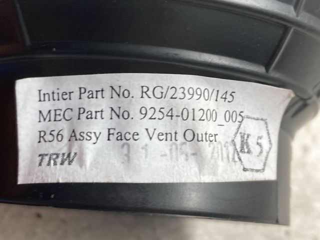 bontott MINI HATCHBACK Jobb Szellőző