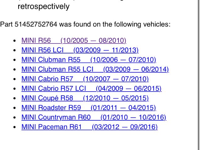 bontott MINI HATCHBACK Jobb Szellőző