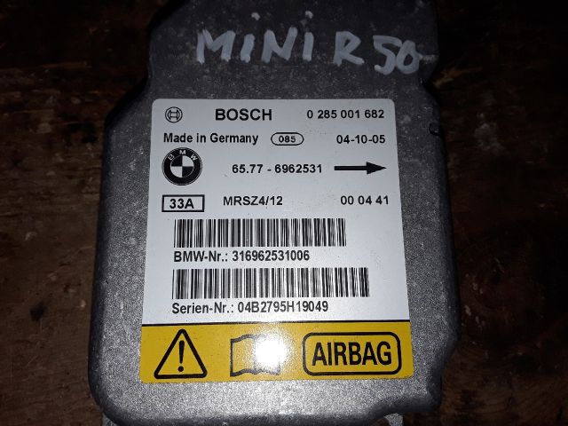 bontott MINI HATCHBACK Légzsák Elektronika