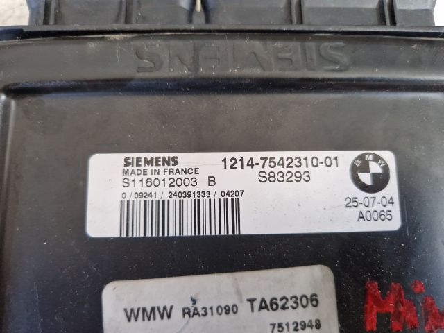 bontott MINI HATCHBACK Motorvezérlő