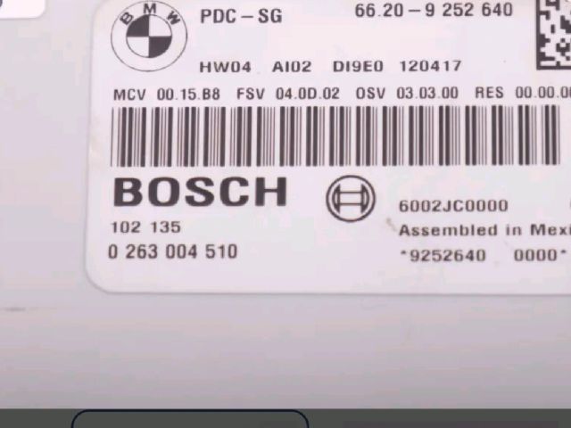 bontott MINI HATCHBACK Tolatóradar Elektronika