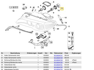 bontott MINI HATCHBACK Xenon Trafó