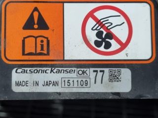 bontott MITSUBISHI ASX Hűtőventilátor