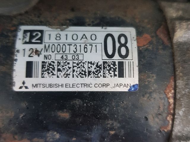 bontott MITSUBISHI ASX Önindító