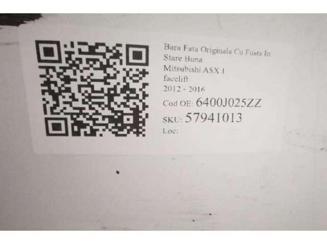 bontott MITSUBISHI ASX Első Lökhárító (Részeivel)