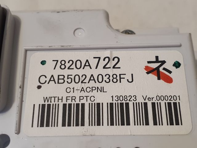 bontott MITSUBISHI ASX Fűtéskapcsoló (digit klímás)