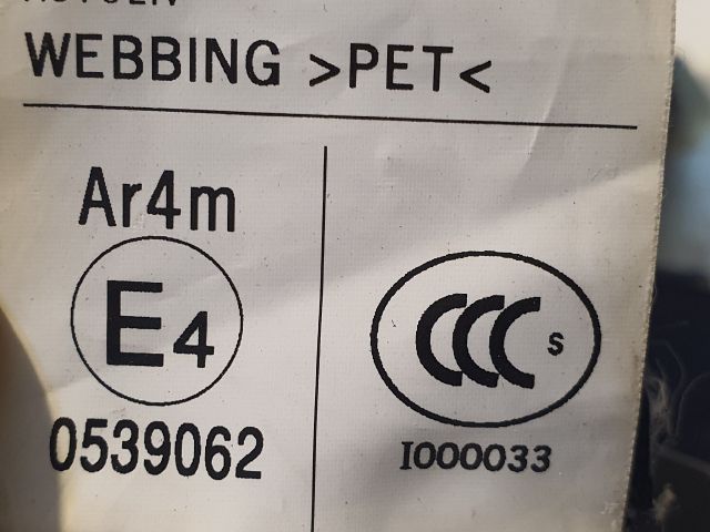 bontott MITSUBISHI ASX Hátsó középső Biztonsági Öv