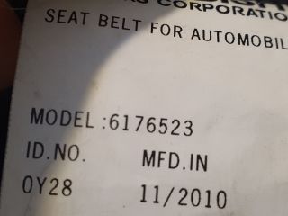 bontott MITSUBISHI ASX Hátsó középső Biztonsági Öv