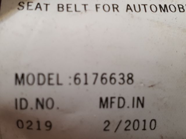 bontott MITSUBISHI ASX Jobb hátsó Biztonsági Öv