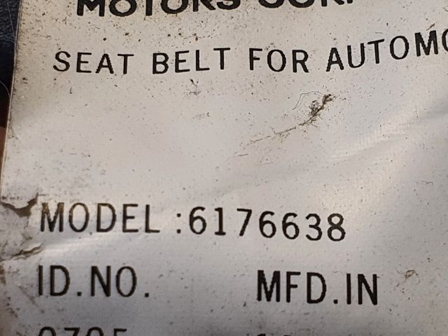 bontott MITSUBISHI ASX Jobb hátsó Biztonsági Öv