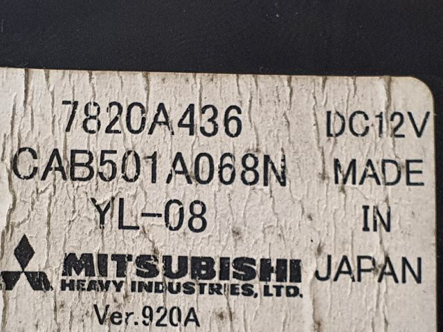 bontott MITSUBISHI ASX Komfort Elektronika