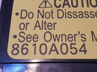 bontott MITSUBISHI ASX Légzsák Kapcsoló