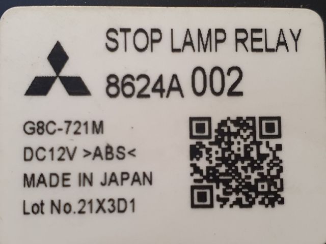 bontott MITSUBISHI ASX Világítás Relé