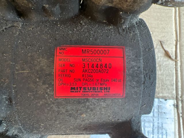 bontott MITSUBISHI CARISMA Klímakompresszor