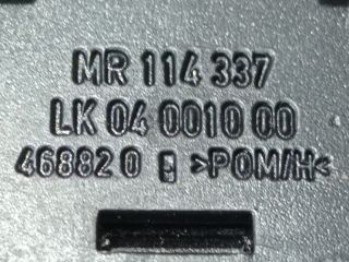 bontott MITSUBISHI CARISMA Fényszórómagasság Állító Kapcsoló