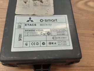 bontott MITSUBISHI COLT Komfort Elektronika