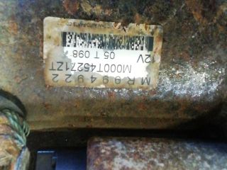 bontott MITSUBISHI COLT Önindító