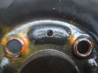 bontott MITSUBISHI COLT Acélfelni Szett Gumival