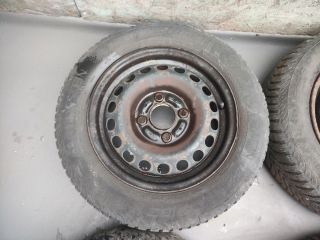 bontott MITSUBISHI COLT Acélfelni Szett Gumival